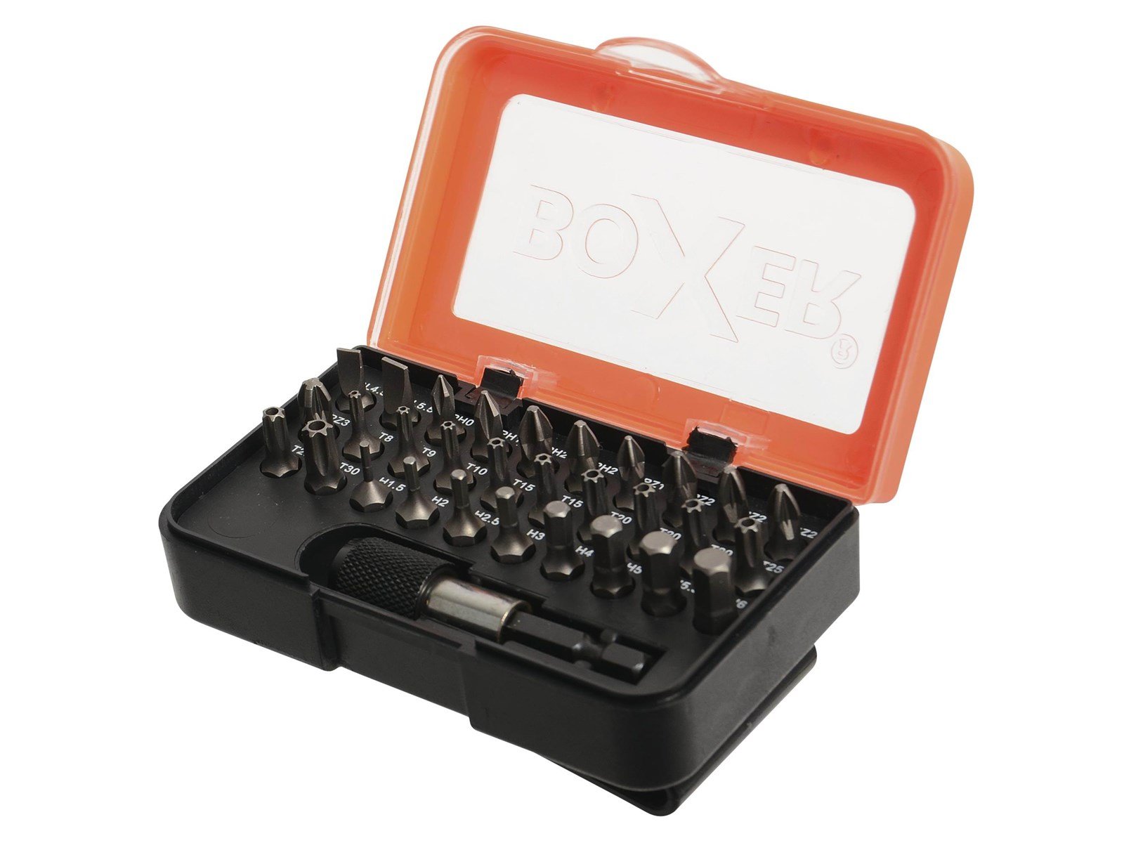 Boxer Bits set - 31 pcs. (S2 Steel) Boxer Bits set - 31 pcs. (S2 Steel)